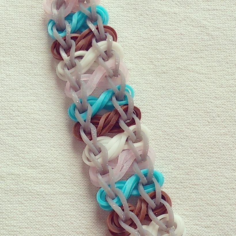 taffy twist rainbow loom bracelet