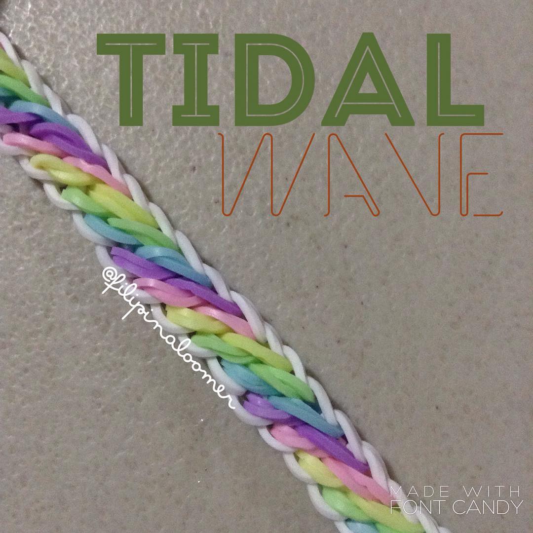 tidal wave rainbow loom