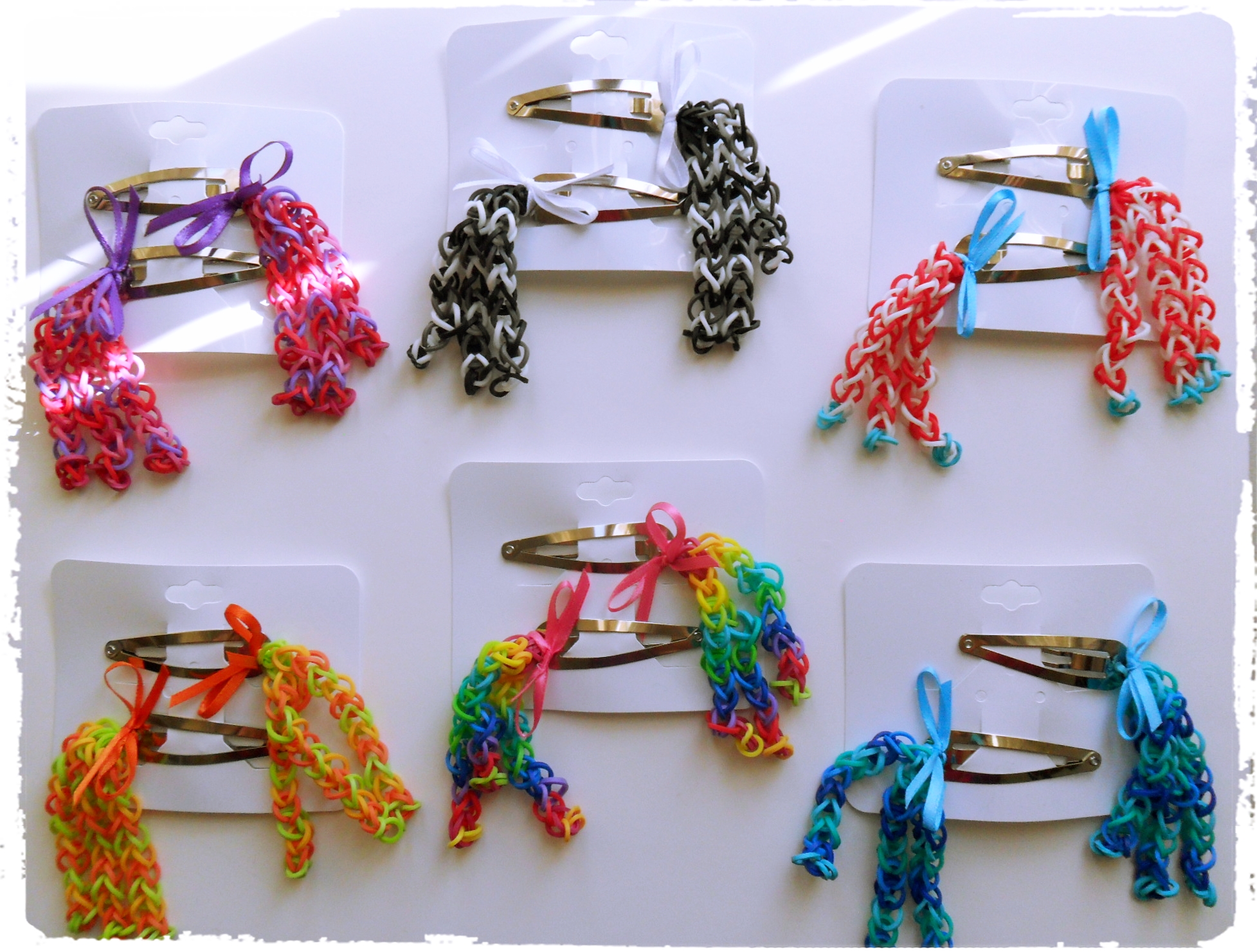 Hair Clips Loom Community An Educational Do It Yourself Rainbow