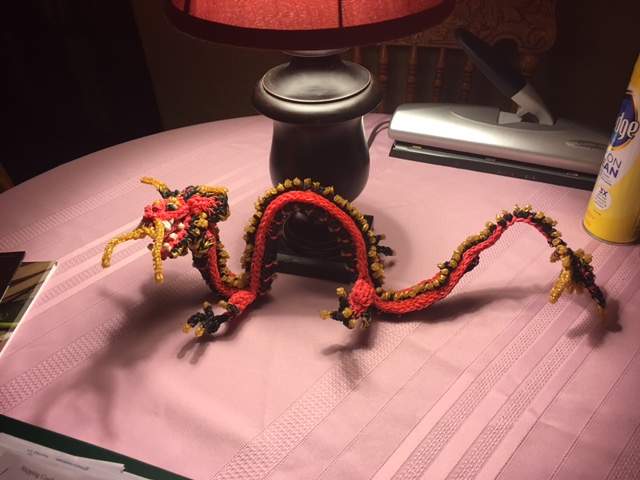 Chinese Dragon by rainbow.looms.by.sleet  Loom Community, an educational  do-it-yourself Rainbow Loom and crafting community.
