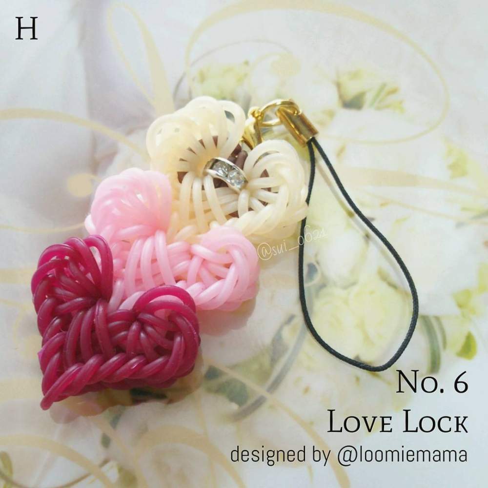 Lovelock Bracelet by 2emilie_uriiri  Rainbow loom charms, Rainbow loom  patterns, Rainbow loom designs