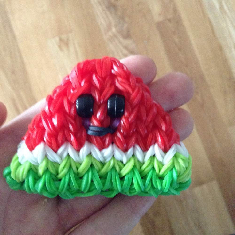 photo Rainbow Loom Happy Foods happy watermelon loom community an