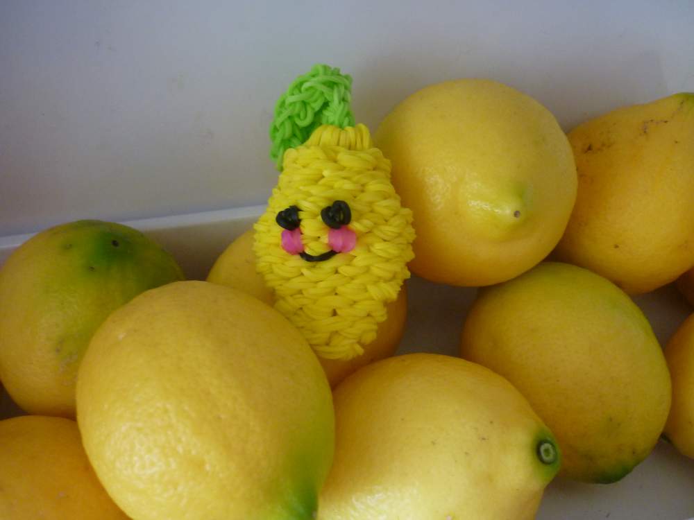 pic Rainbow Loom Happy Foods rainbow loom happy lemon designed by