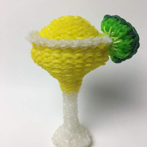 3D Crochet Baymax Made With a Rainbow Loom