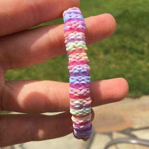 Hexafish Rainbow Loom Bracelet Hobbies  Toys Stationery  Craft Craft  Supplies  Tools on Carousell